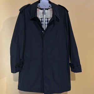 Burberry London Shell Jacket, Large, Black, Unisex